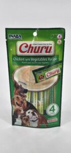 CHURU PERRO POLLO CON VEGETALES 14 GR X 4 (U)