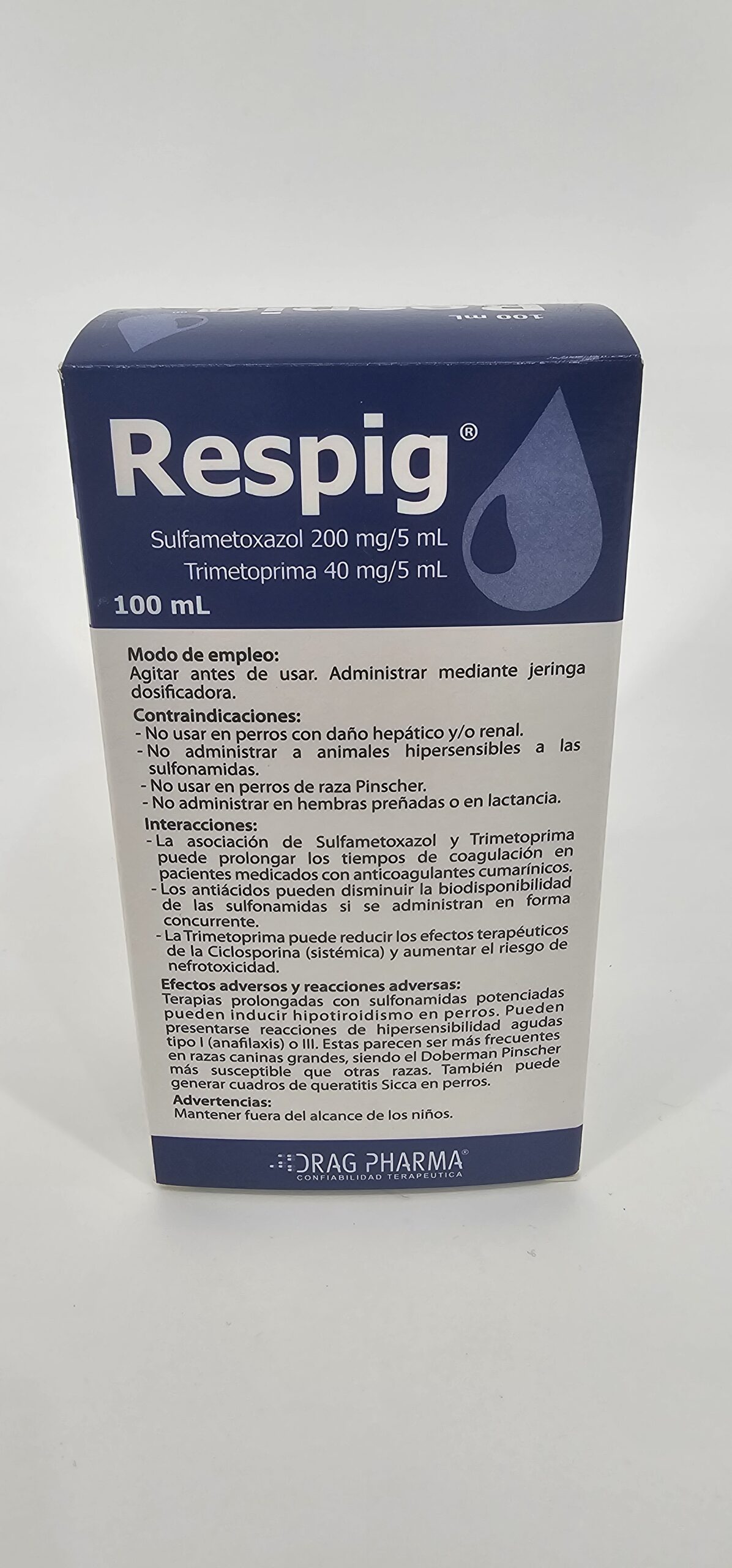 RESPIG SUSPENSIÓN ORAL 100 ML - Imagen 2