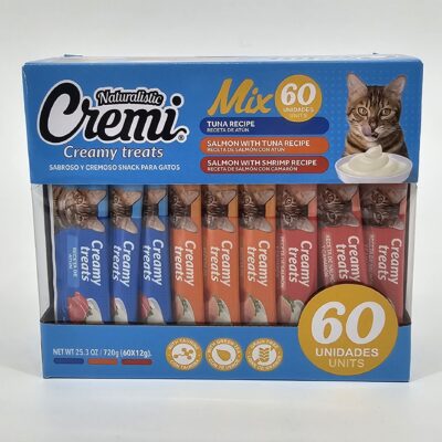 NATURALISTIC CREMI BOX SEA FOOD 60 UN - SOLVET - FRONTAL