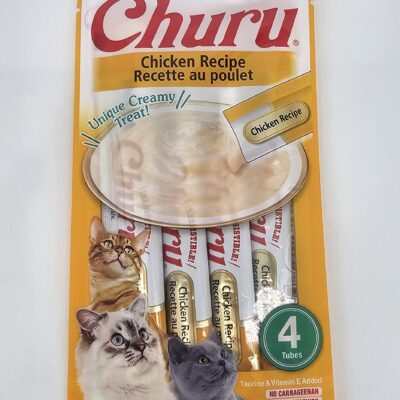 CHURU GATO POLLO 14 GR X 4 (U)
