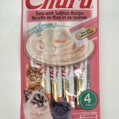 CHURU GATO ATUN Y SALMON 14 GR X 4 (U)