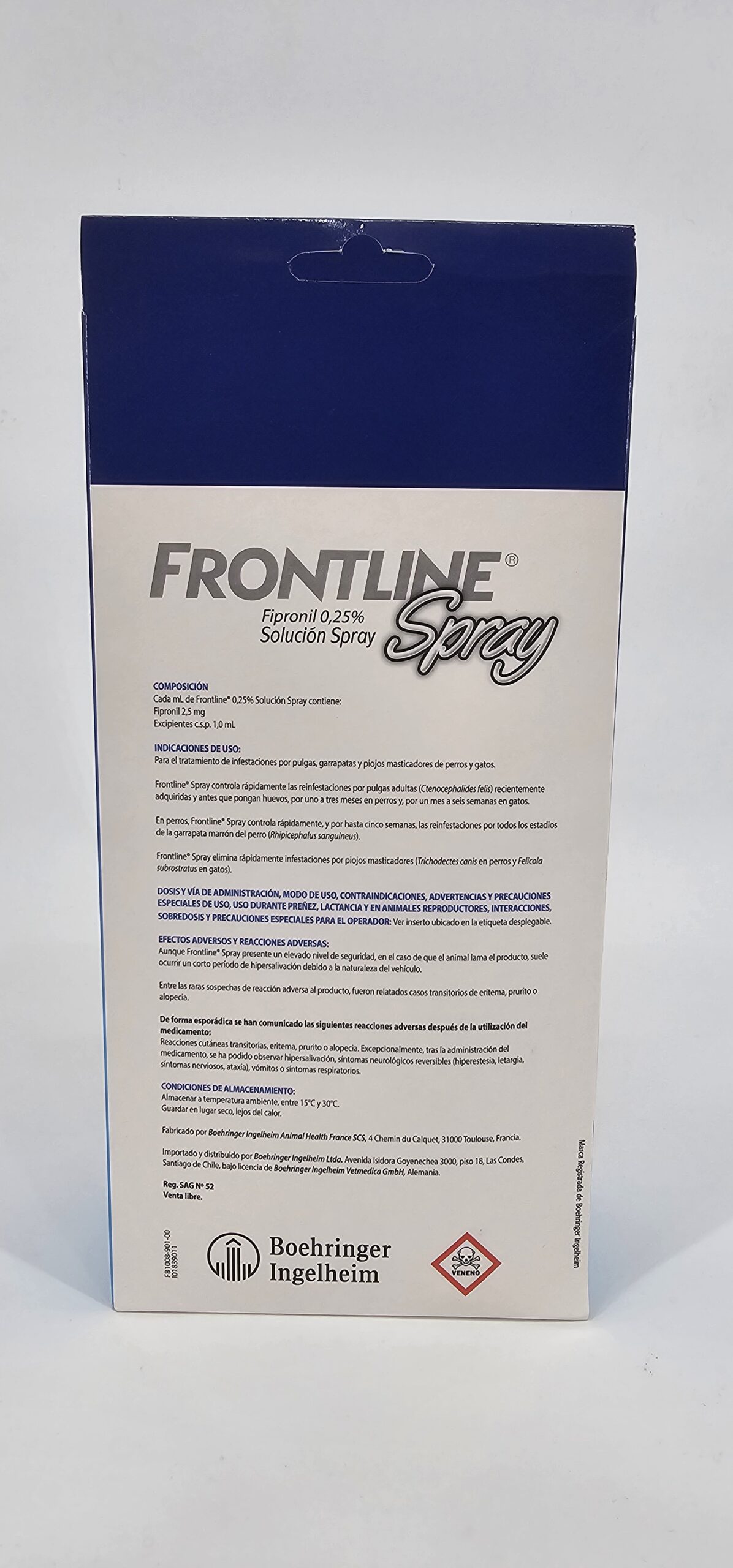 FRONTLINE SPRAY PERRO - GATO 100 ML - Imagen 3