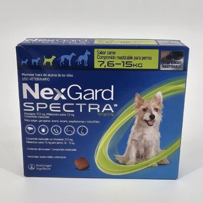 NEXGARD SPECTRA 7.6 – 15 KG X 1 (CPR)