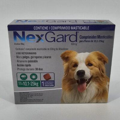 NEXGARD PERRO 10.1 – 25 KG X 1 (CPR)