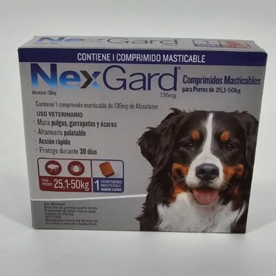 NEXGARD PERRO 25.1 – 50 KG X 1 (CPR)