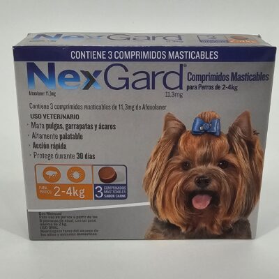 NEXGARD PERRO 2 – 4 KG X 3 (CPR)