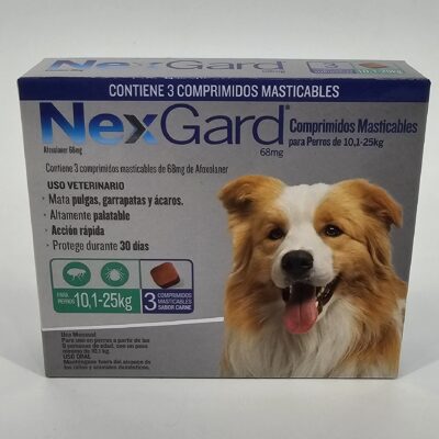 NEXGARD MASTICABLE PERRO 10