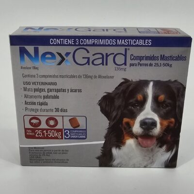 NEXGARD MASTICABLE PERRO 25