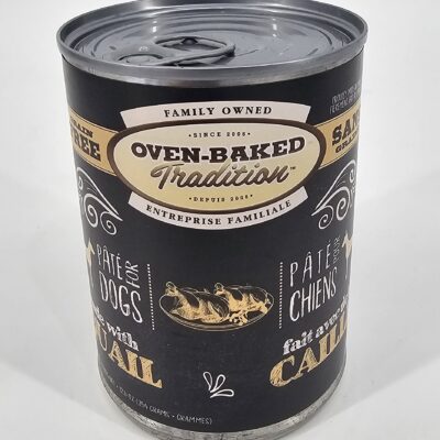 OVEN BAKED PERRO LATA CODORNIZ 354 GR