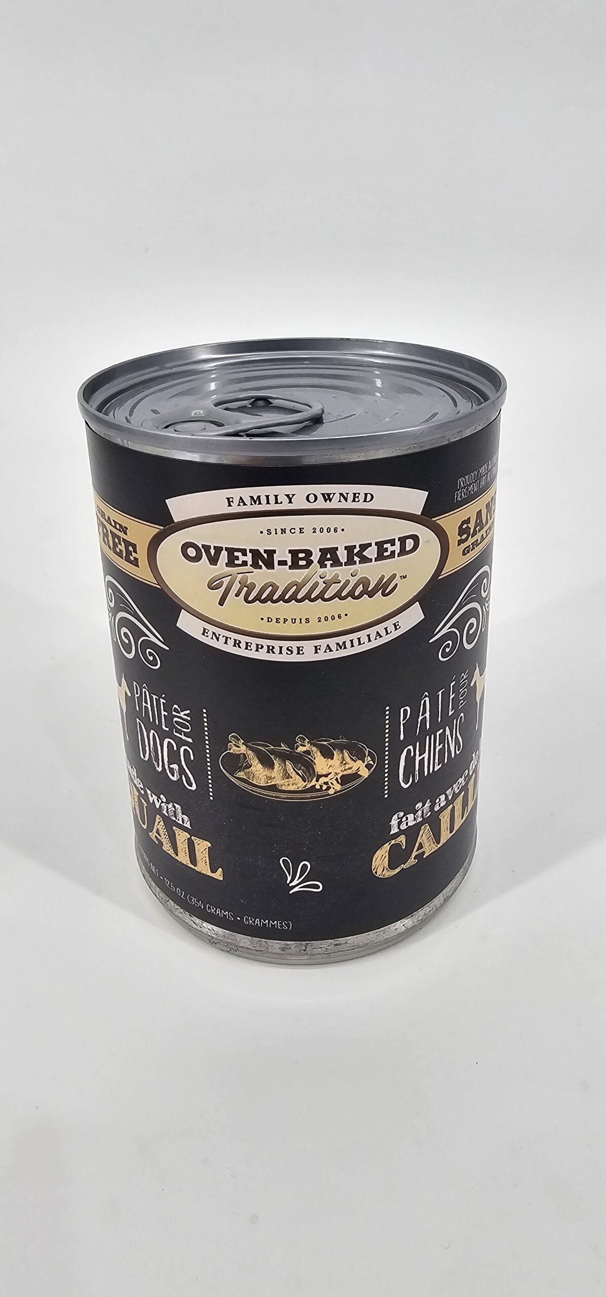 OVEN BAKED PERRO LATA CODORNIZ 354 GR