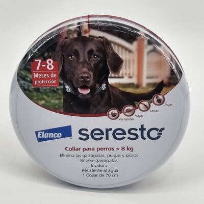 SERESTO COLLAR PERRO SOBRE 8 KG