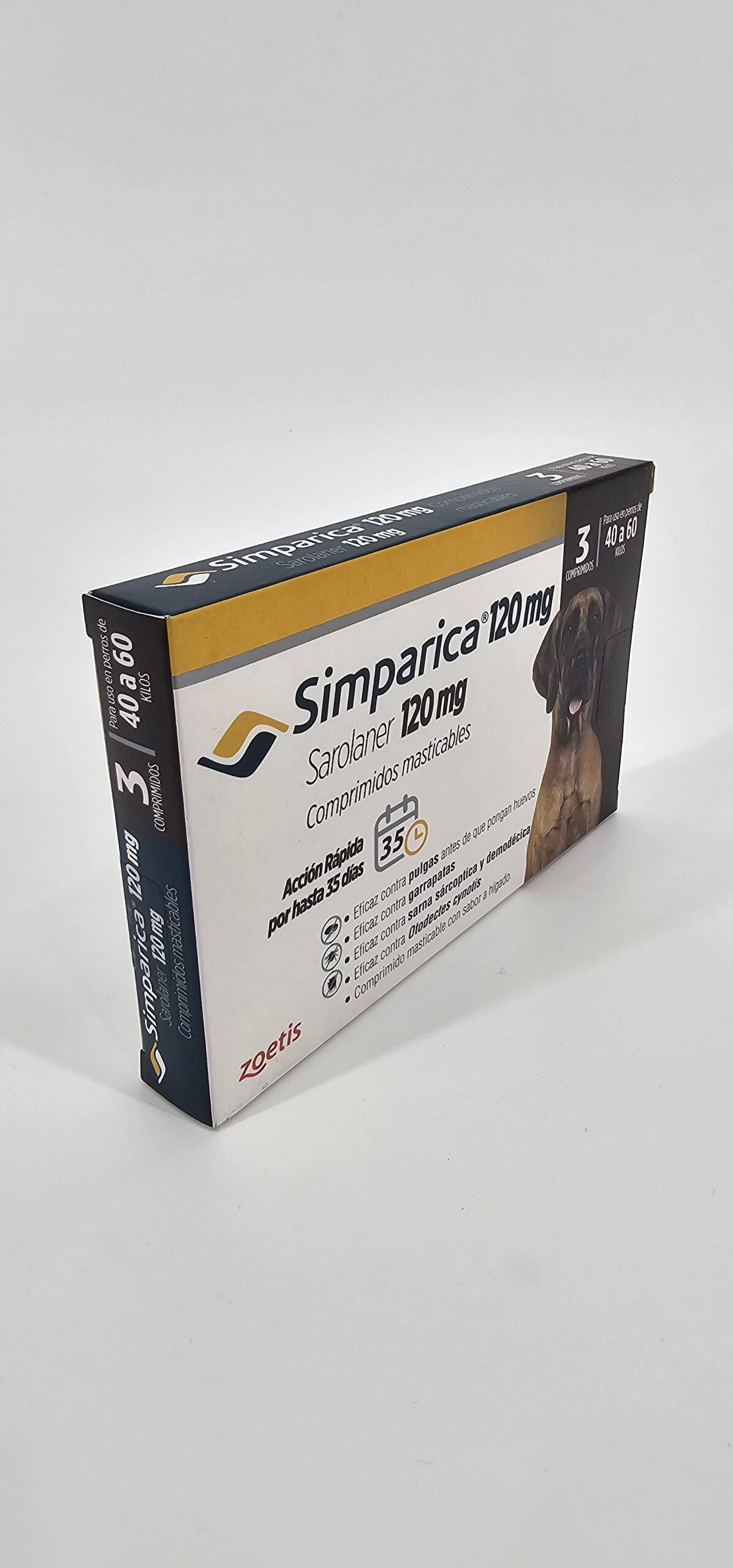 SIMPARICA 120 MG 40 - 60 KG X 3 (CPR) - Imagen 2