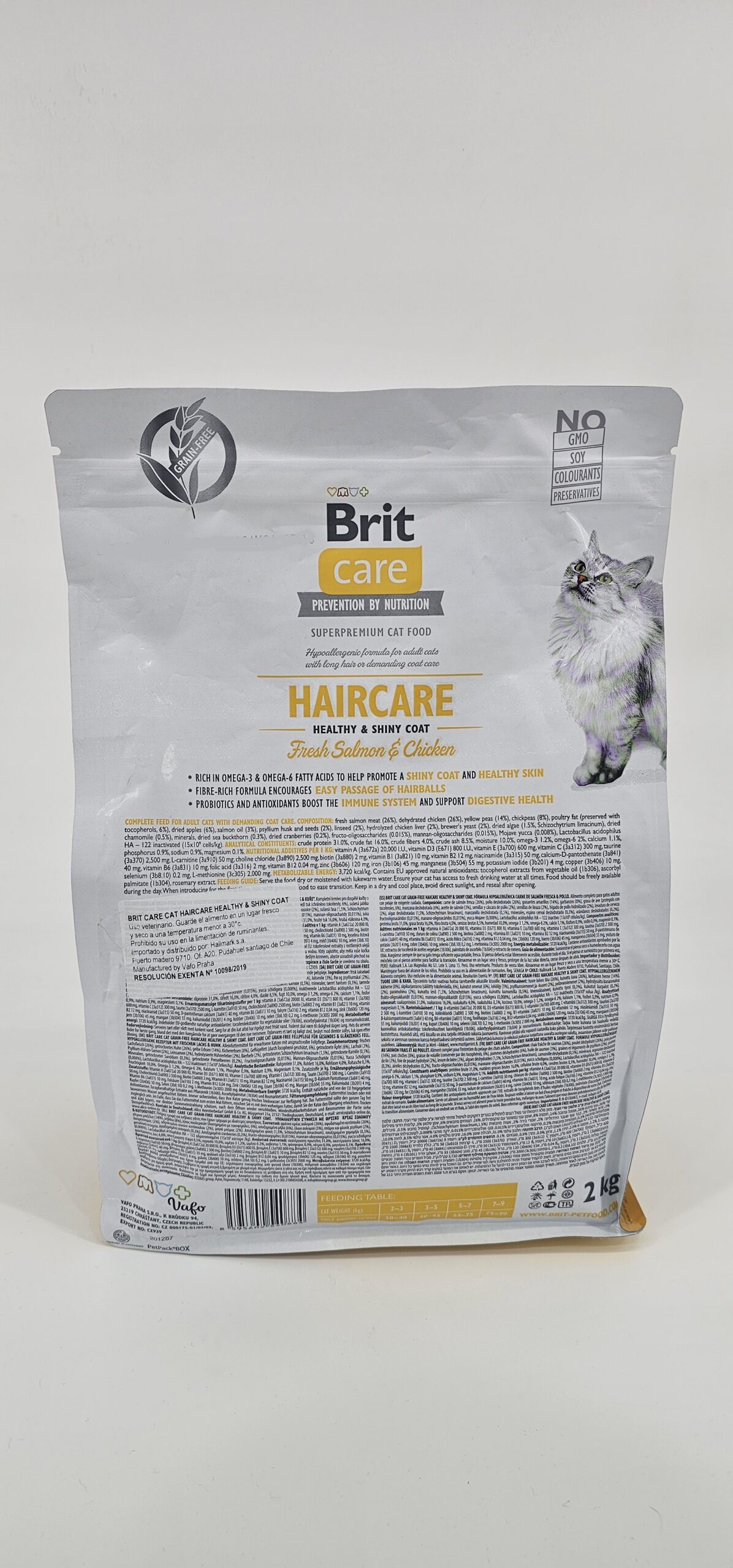 BRIT CARE GATO HAIRCARE 2 KG - Imagen 2