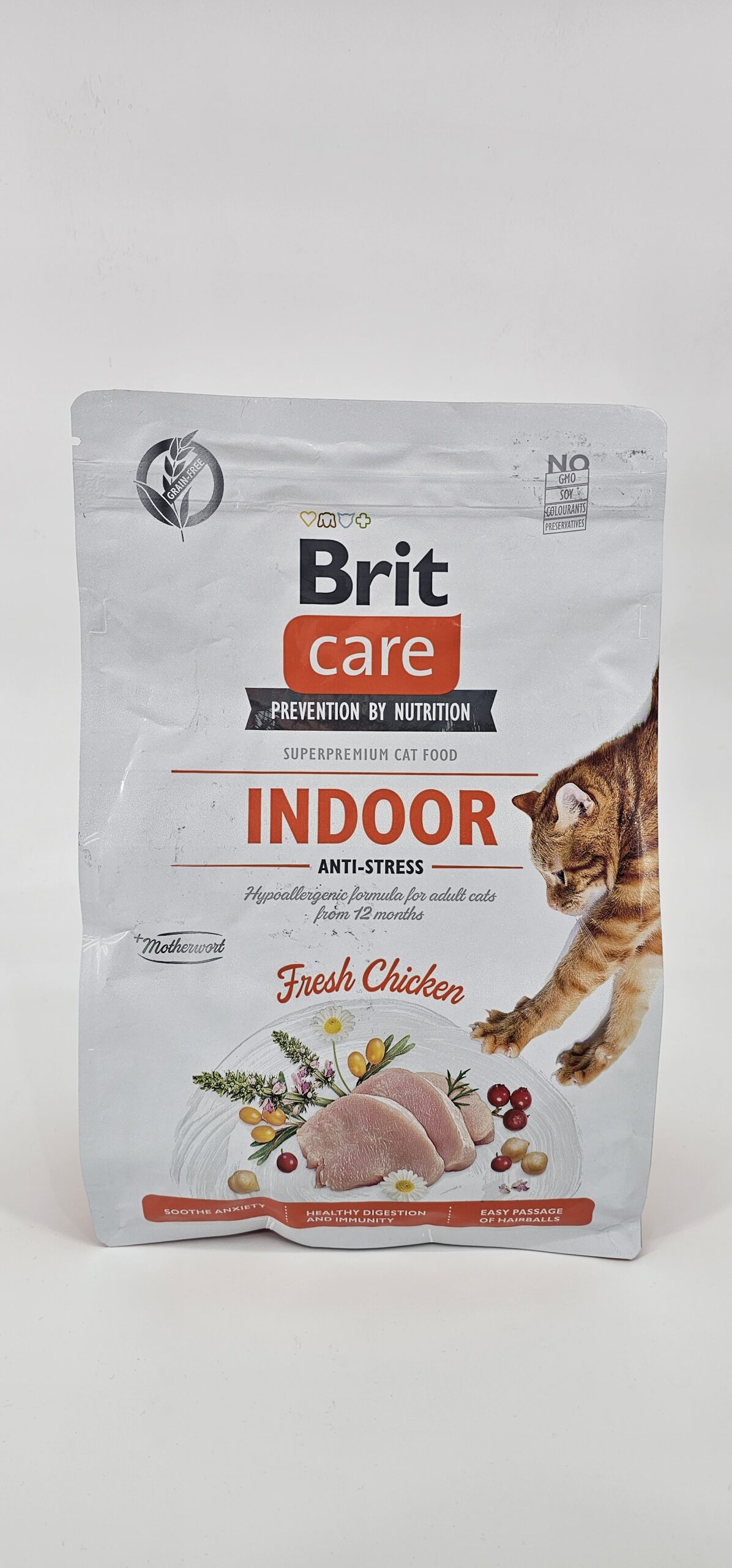 BRIT CARE GRAIN FREE INDOOR ANTI STRESS 2KG