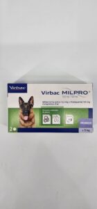 VIRBAC MILPRO PERROS ≥ 5 KG X 2 (CPR)