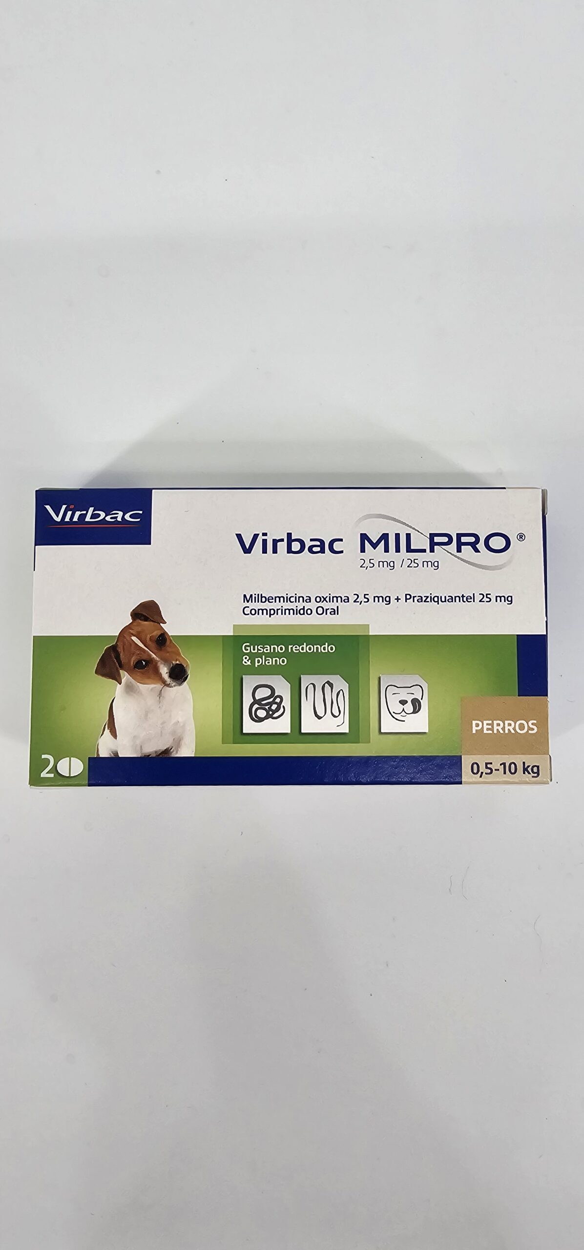 VIRBAC MILPRO PERROS 0.5 – 10 KG X 2 (CPR)