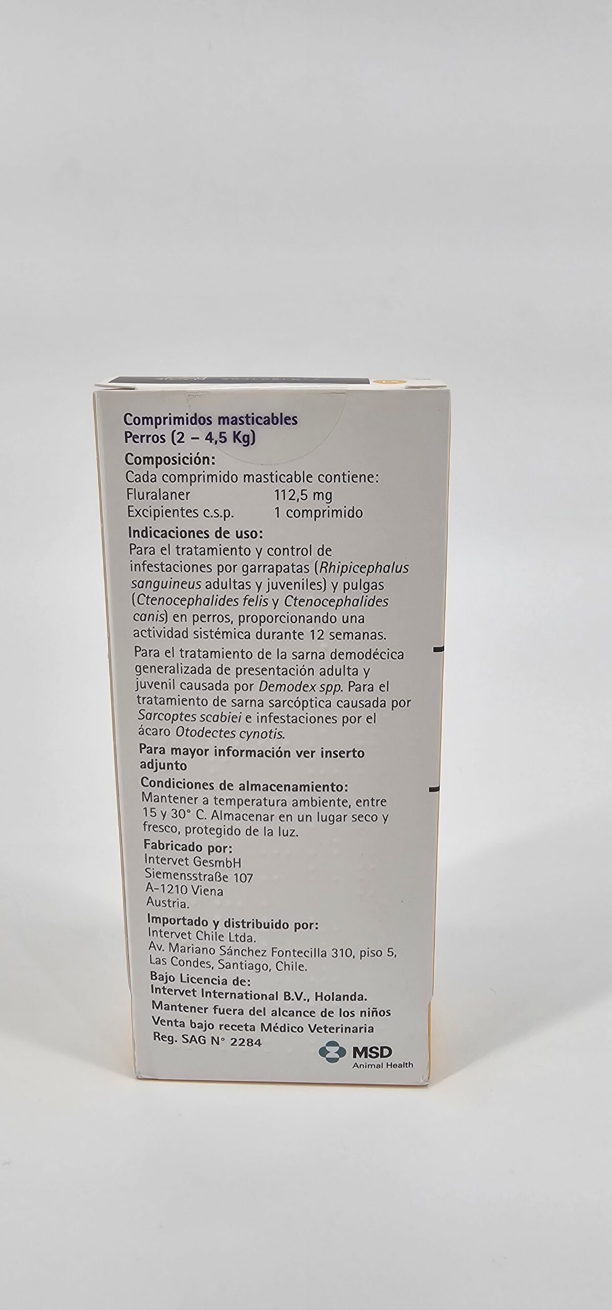 BRAVECTO PERRO 2 – 4.5 KG X 1 (CPR) - Imagen 3