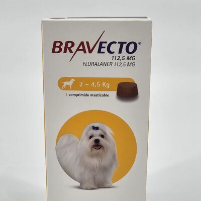 BRAVECTO PERRO 2 – 4.5 KG X 1 (CPR)