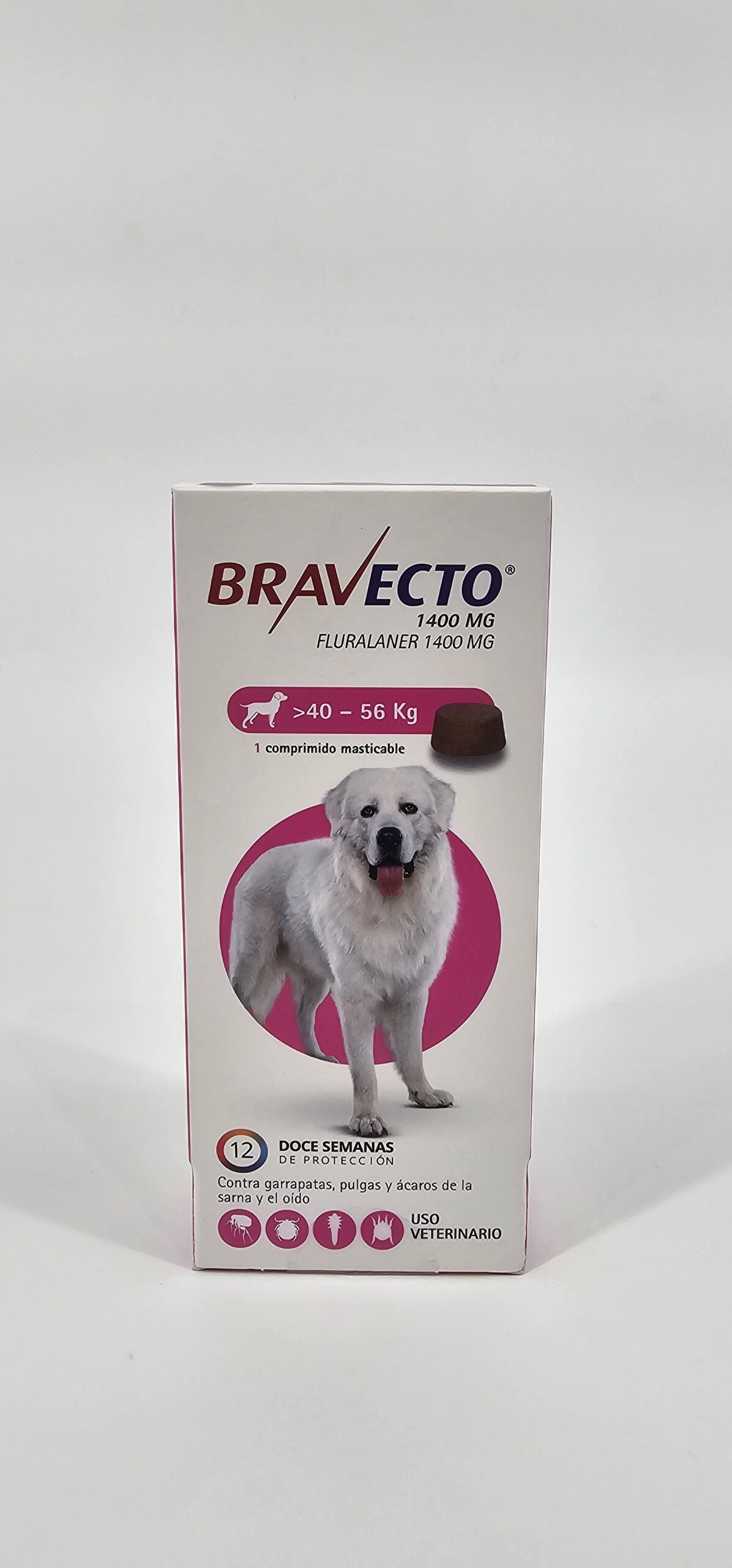 BRAVECTO PERRO 40 – 56 KG X 1 (CPR)