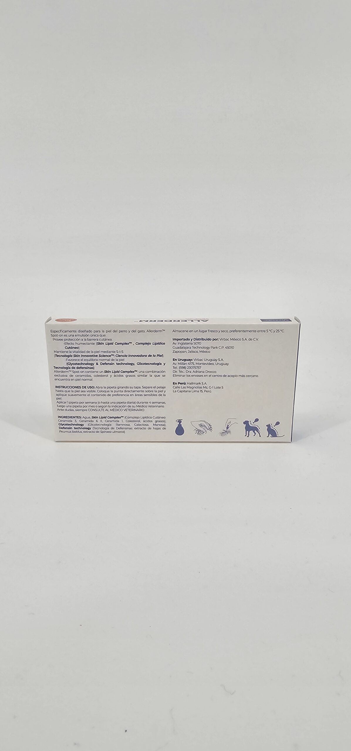 ALLERDERM SPOT ON <10 KG X 6 (U) - Imagen 3