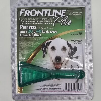 FRONTLINE PLUS PERROS 20 - 40 KG