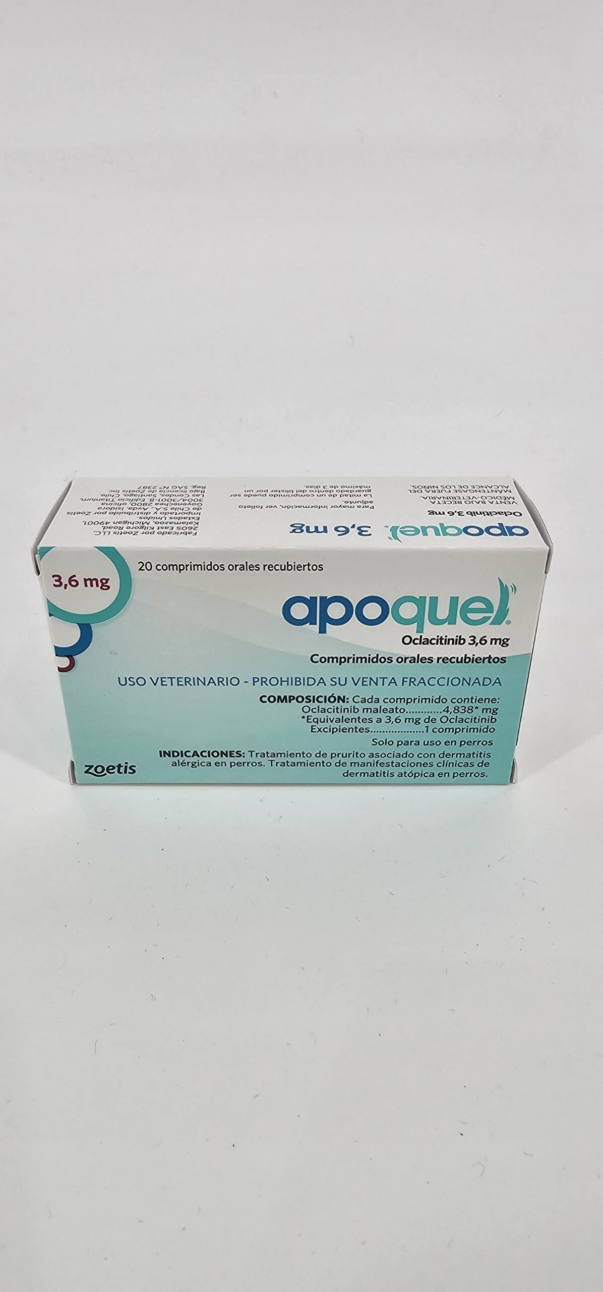 APOQUEL 3.6 MG X 20 (CPR)