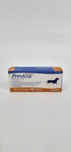 PREVICOX 57 MG X 10 (CPR)