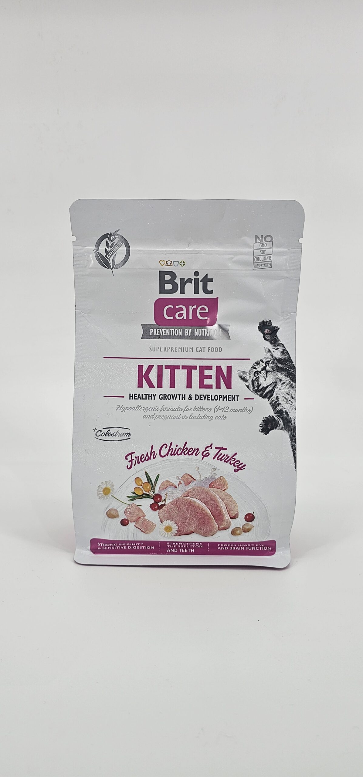 BRIT CARE KITTEN FRESH CHICKEN & TURKEY 400 GR