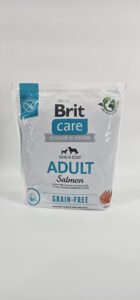 BRIT CARE PERRO ADULT SALMON SKIN & COAT 1 KG