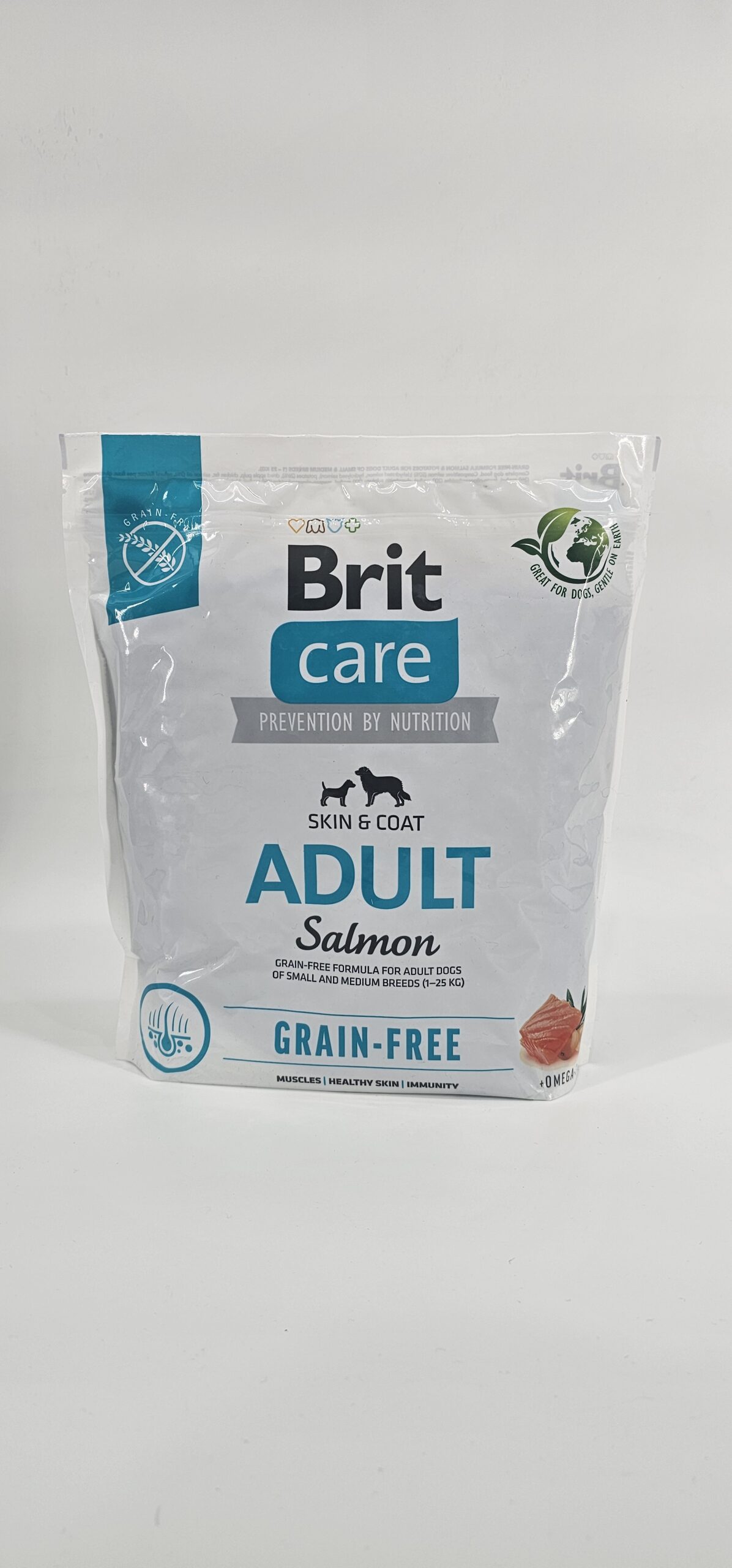 BRIT CARE ADULT SALMON SKIN & COAT 1 KG
