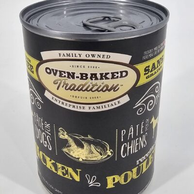 OVEN BAKED PERRO LATA POLLO 354 GR