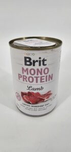 BRIT PERRO LATA MONO PROTEIN LAMB 400 GR