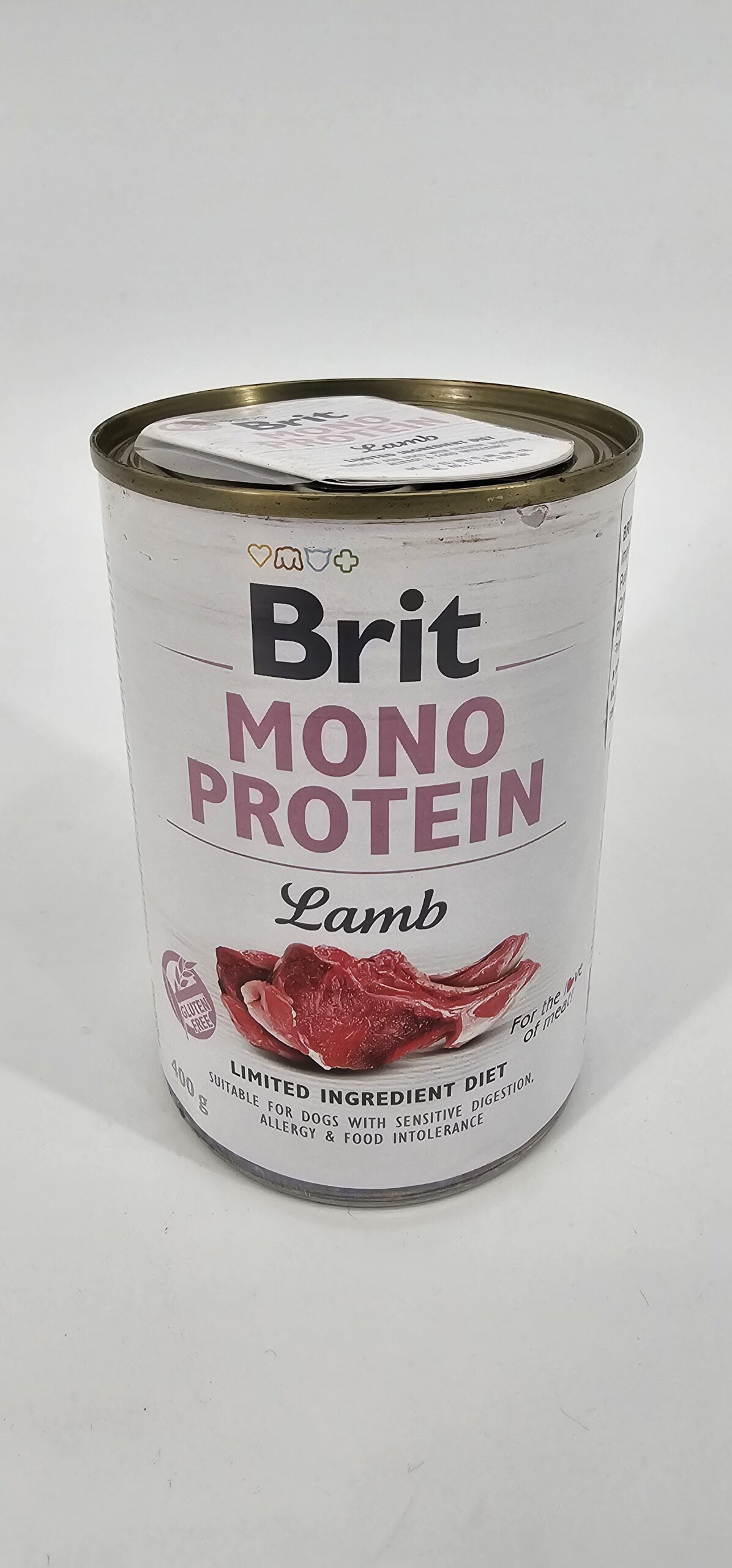 BRIT PERRO LATA MONO PROTEIN LAMB 400 GR