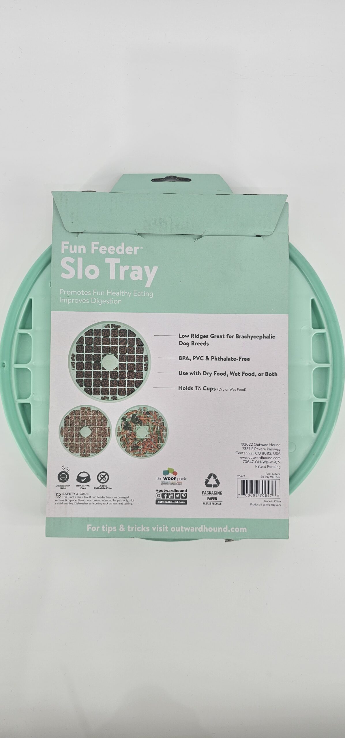 OUTWARD HOUND FUN FEEDER SLOW TRAY - Imagen 2