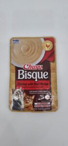 CHURU BISQUE GATO RECETA POLLO CON TERNERA 40 GR