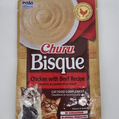CHURU BISQUE RECETA POLLO CON TERNERA 40 GR