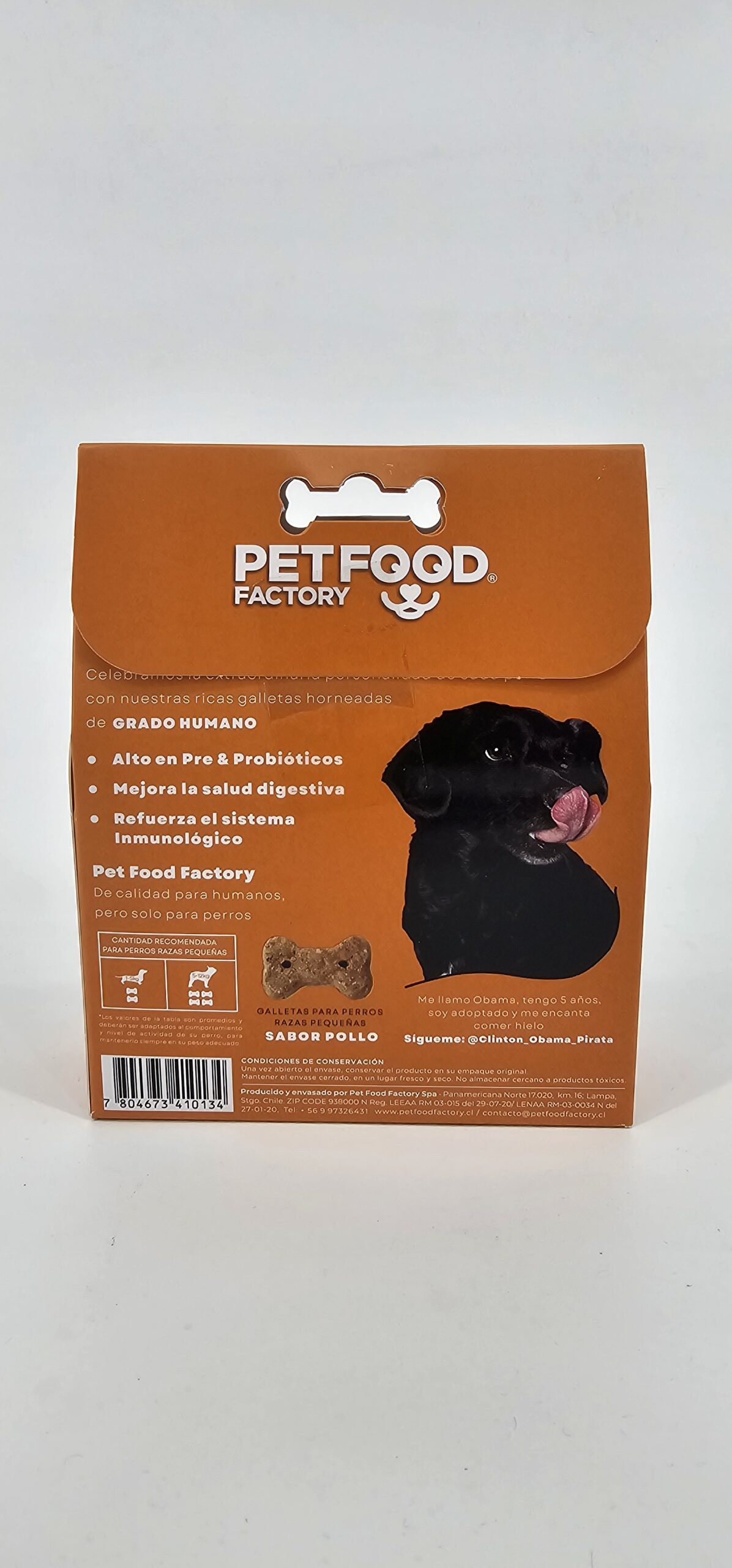 PETFOOD FACTORY GALLETA PERRO RAZA PEQUEÑA POLLO 80 GR - Imagen 2