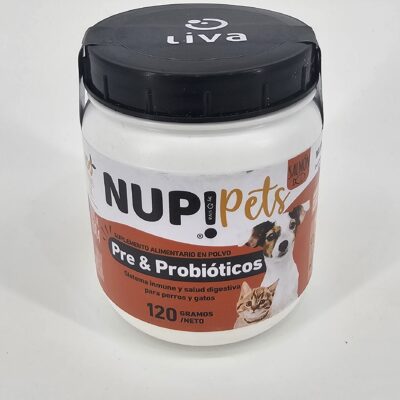 NUP! PETS PRE Y PROBIOTICOS 120 GR