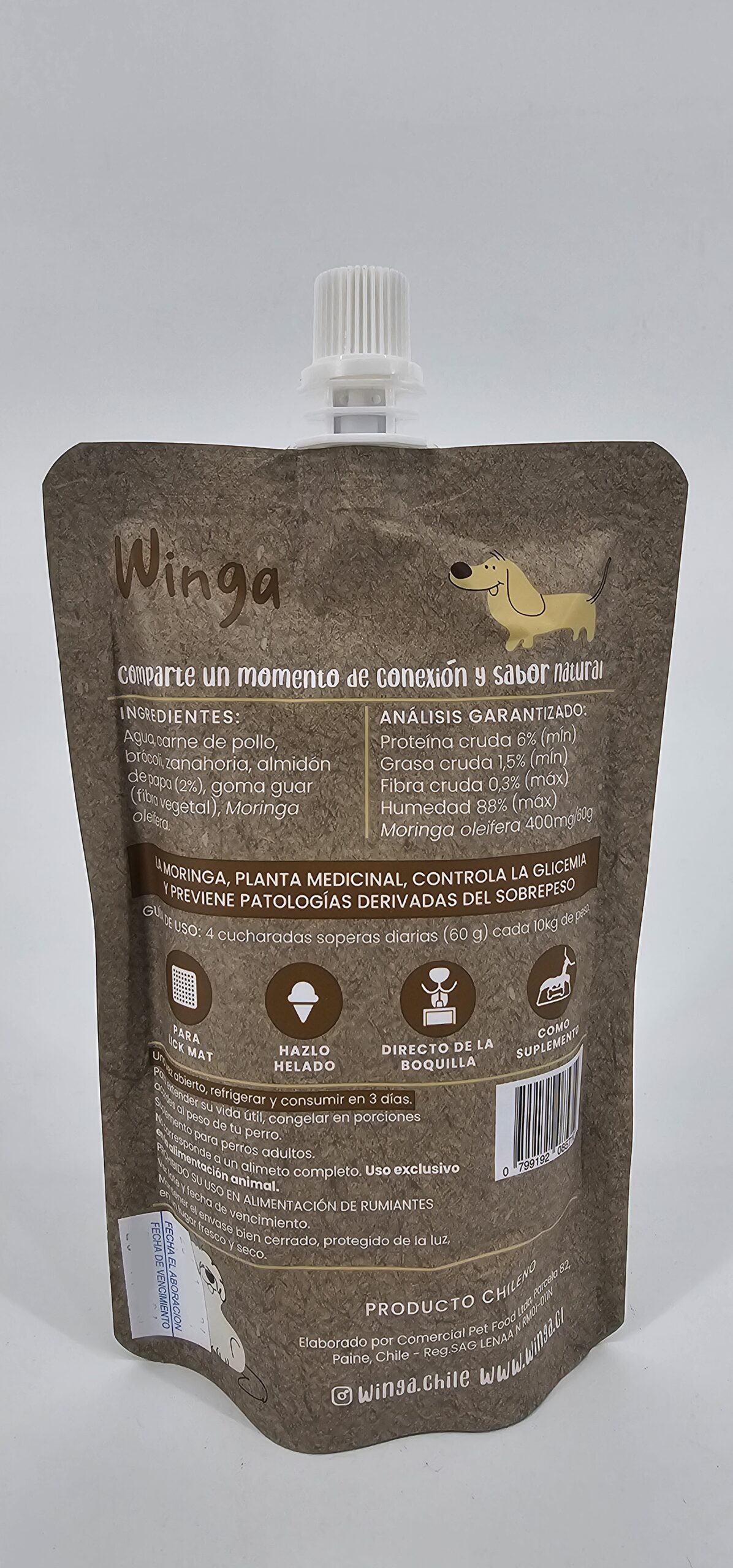 WINGA PERRO CHICKEN PARTY 180 GR - Imagen 2