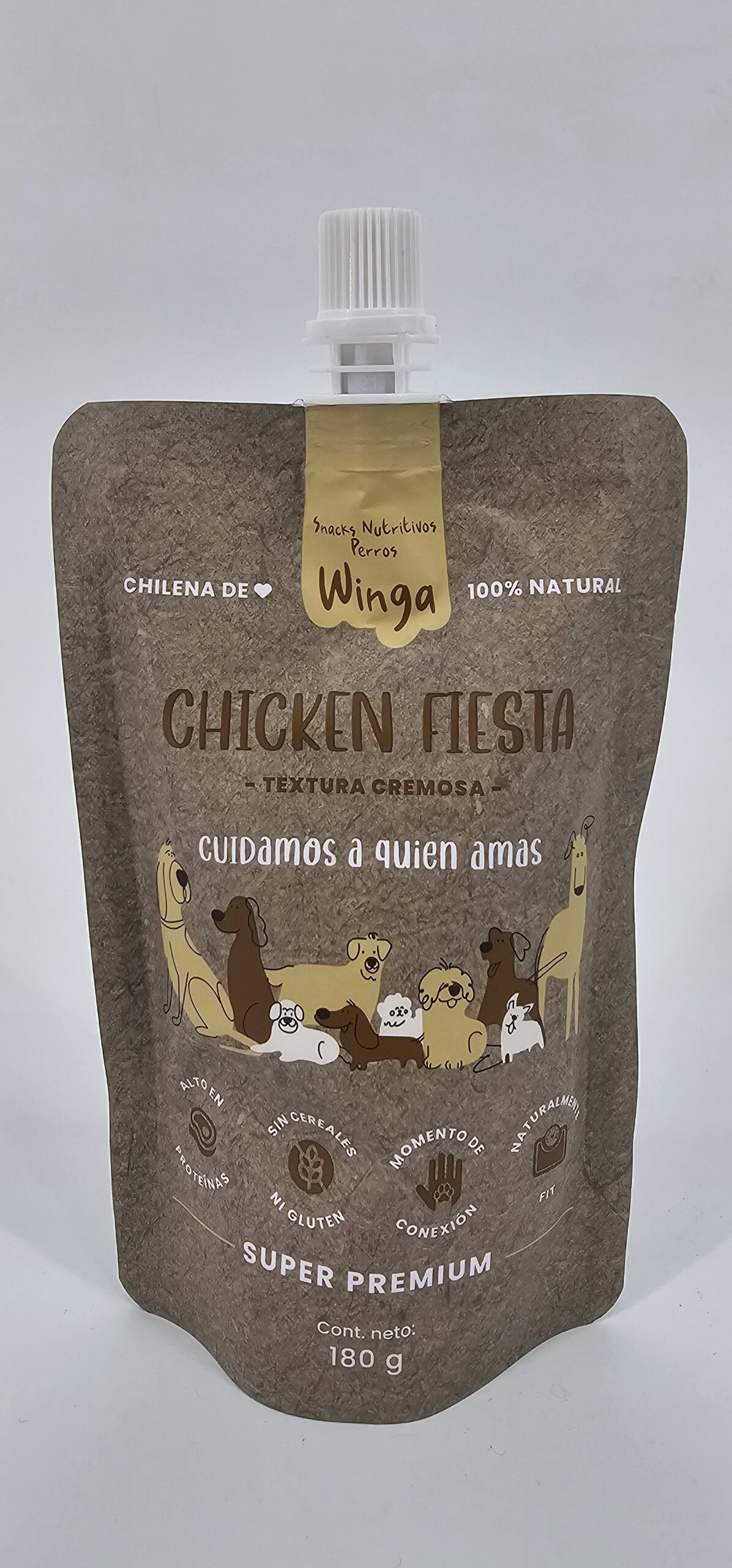 WINGA PERRO CHICKEN FIESTA 180 GR