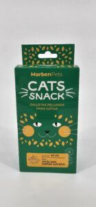 MARBENPETS CATS SNACK ATUN CON HIERBA GATERA 80 GR