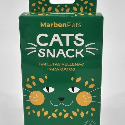 MARBENPETS CATS SNACK ATUN CON HIERBA GATERA 80 GR