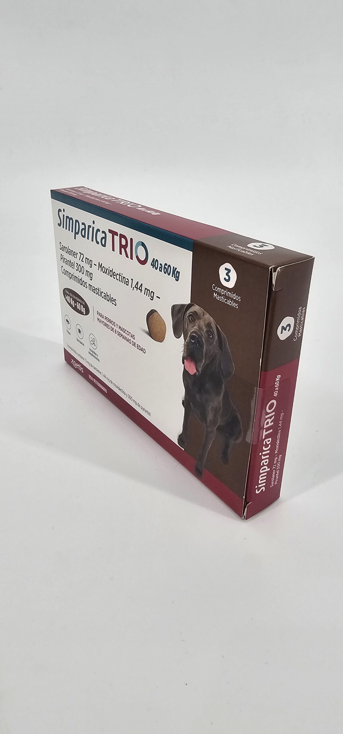 SIMPARICA TRIO 40 - 60 KG X 3 (CPR) - Imagen 3