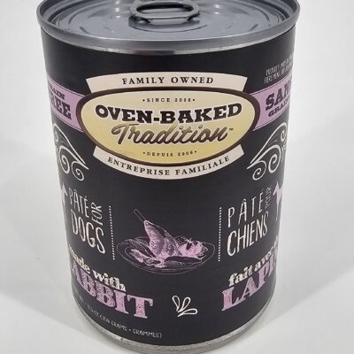 OVEN BAKED PERRO LATA CONEJO 354 GR