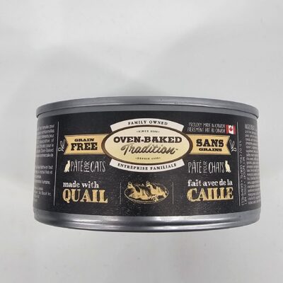 OVEN BAKED GATO LATA CODORNIZ 156 GR