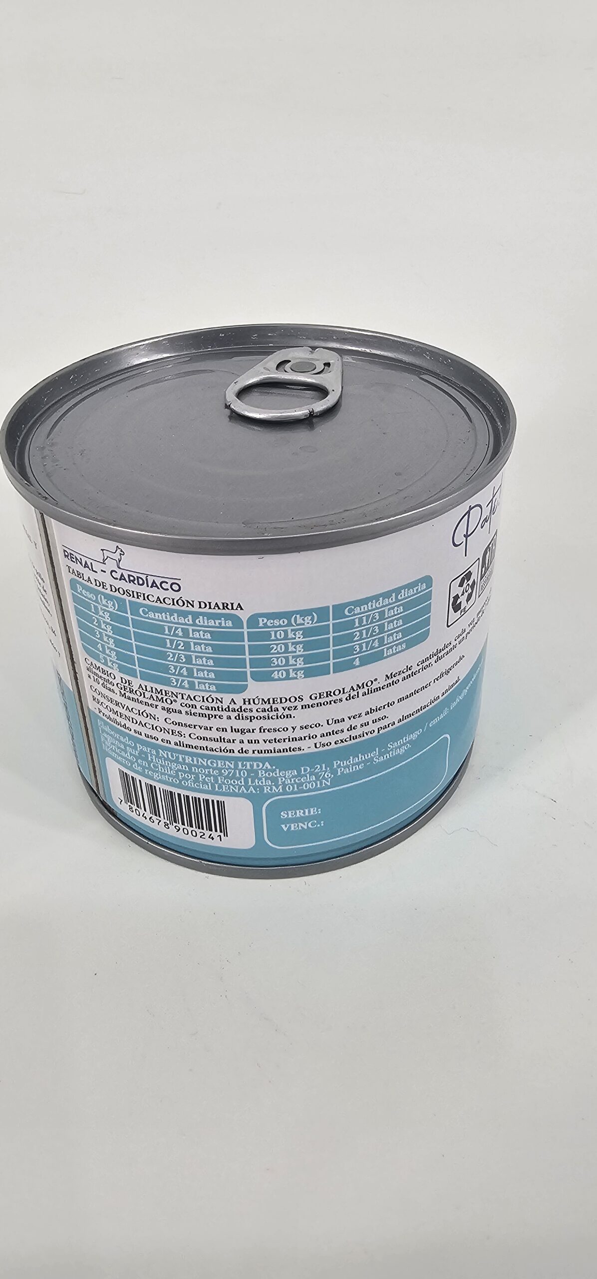 GEROLAMO PERRO LATA RENAL CARDIACO 315 GR - Imagen 2