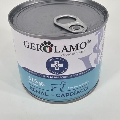 GEROLAMO PERRO LATA RENAL CARDIACO 315 GR