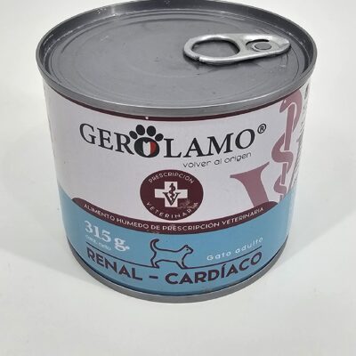 GEROLAMO GATO LATA RENAL CARDIACO 315 GR