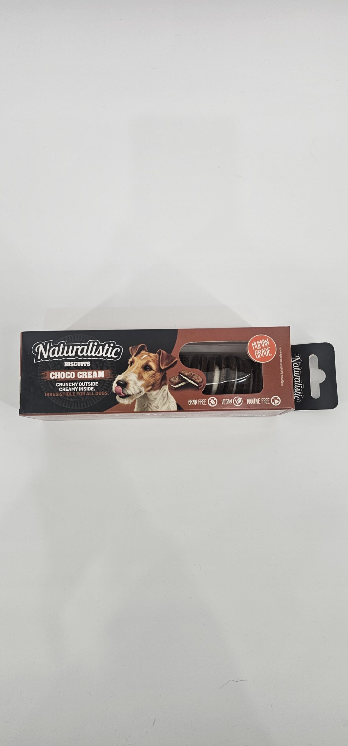 NATURALISTIC BISCUITS CHOCO CREAM 120 GR