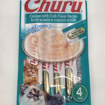 CHURU GATO POLLO CON CANGREJO 56 GR